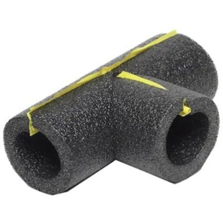 THERMWELL PRODUCTS 1/2" Foam Pipe Tee 5TEE58H